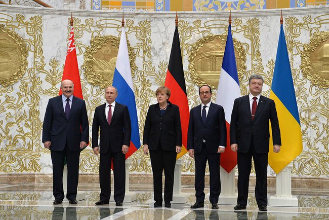 MINSK 2Normandy Format Talks In Minsk February 2015 03