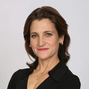 Chrystia Freeland, Twitter