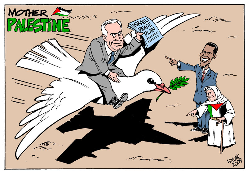 Mother Palestine Israeli Peace By Latuff2