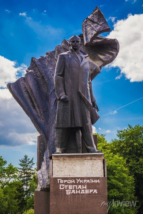 Bandera Ternopil Jako Hrdina Ukrajiny